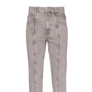 Marant Etoile Hominy Lavender High Rise Jeans